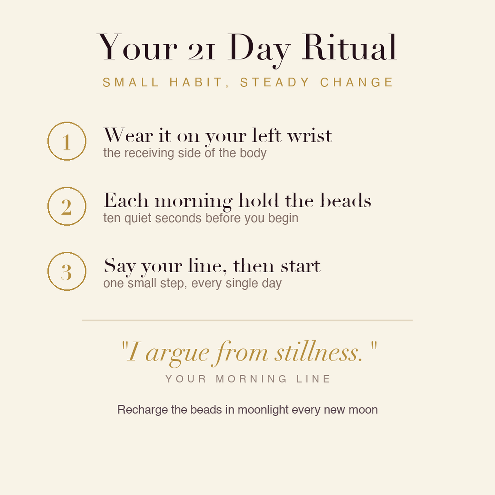 Attorney's Advocate Bracelet 21 day ritual