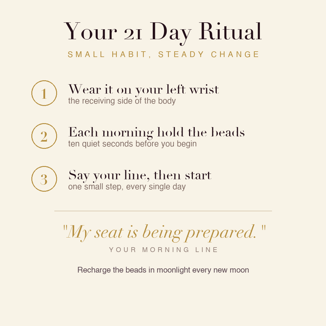 Government Job Success Bracelet 21 day ritual