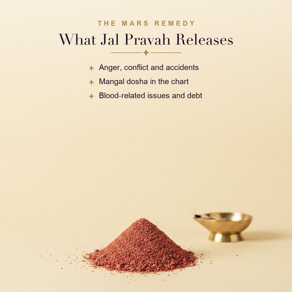 Jal Pravah Red Coral - what it releases