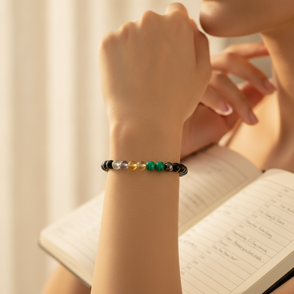Trader's Market Edge Bracelet in use