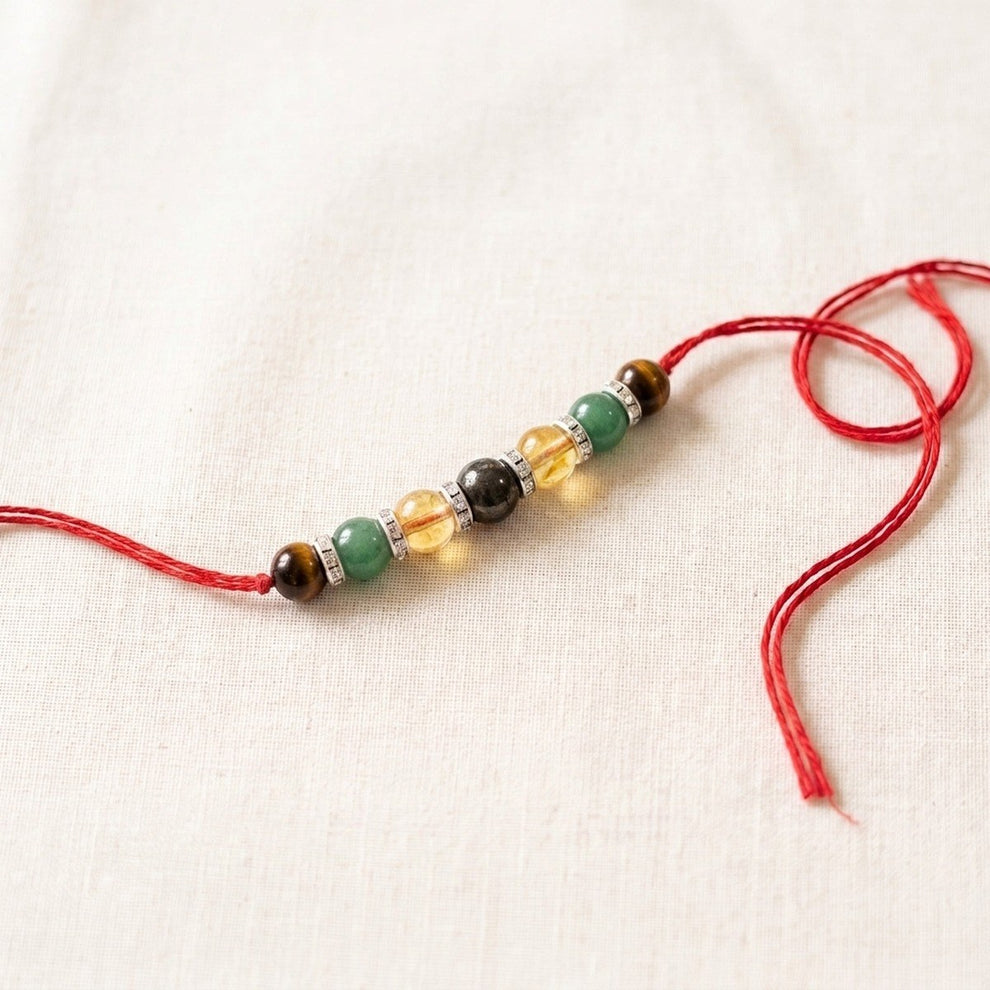 Prosperity Crystal Rakhi