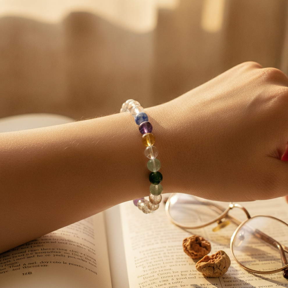 Eyesight Enhancer Bracelet in use