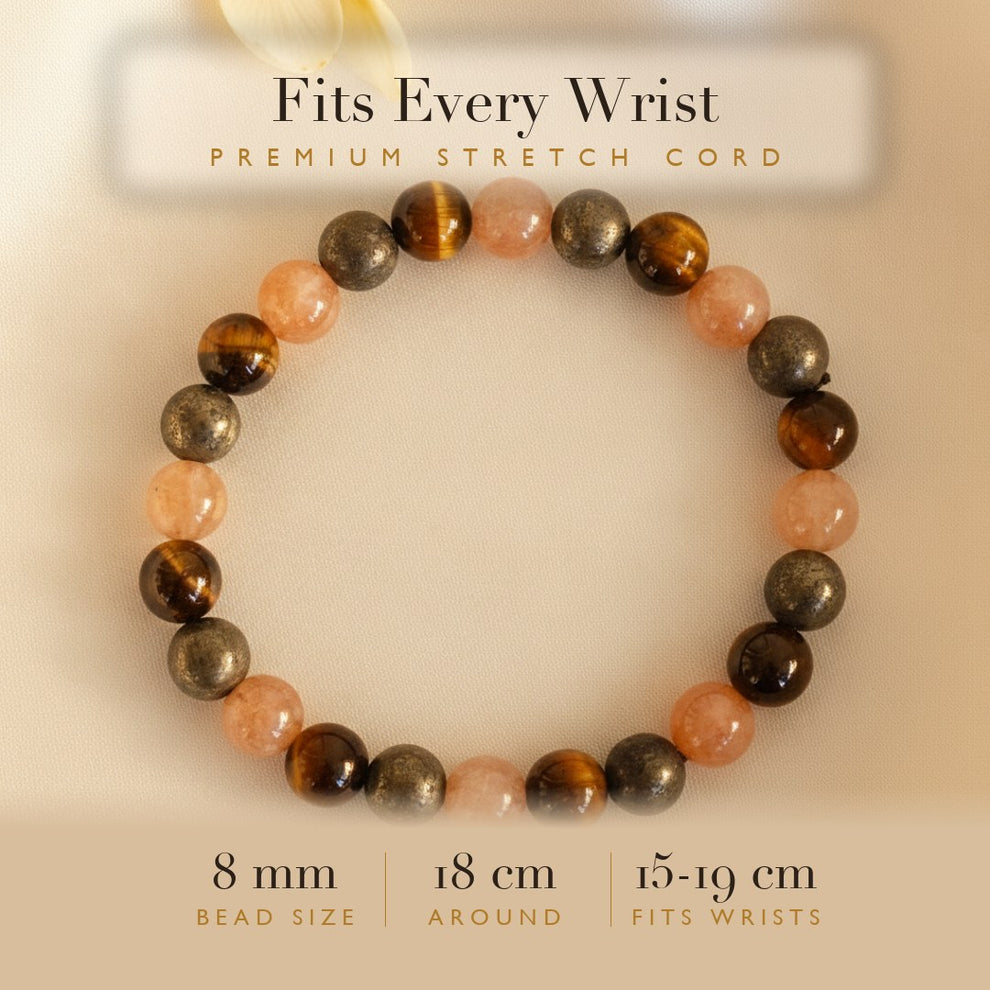 Golden Hour Bracelet size guide