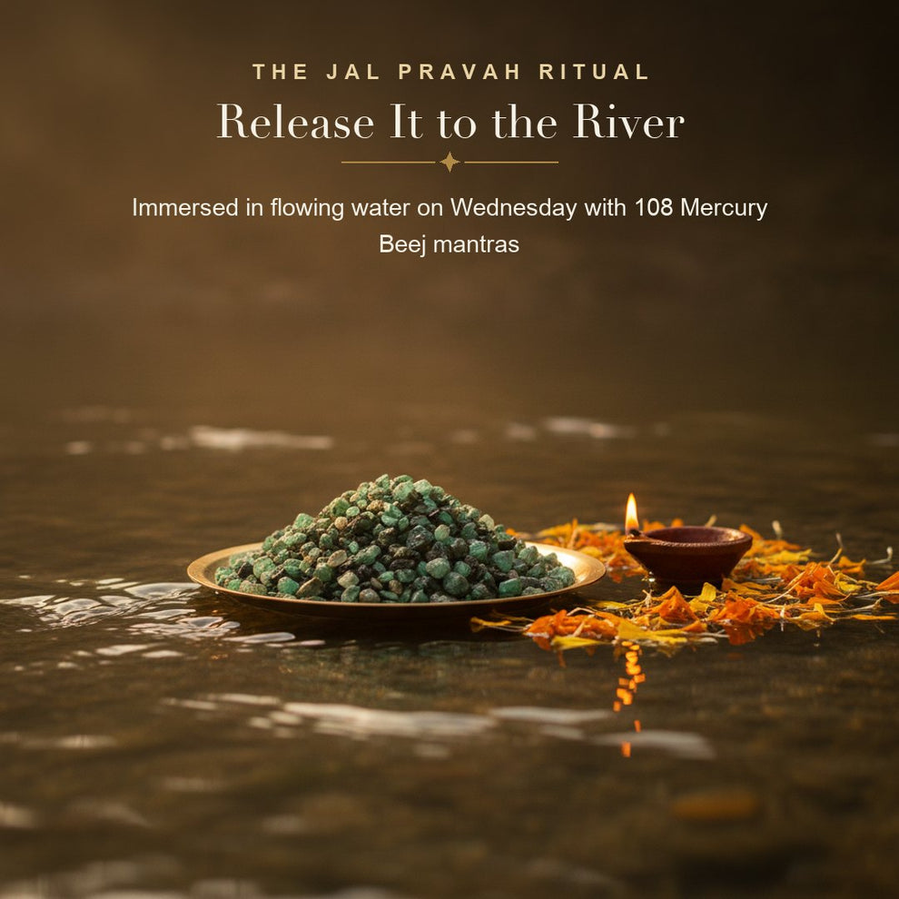 Jal Pravah Emerald - the ritual