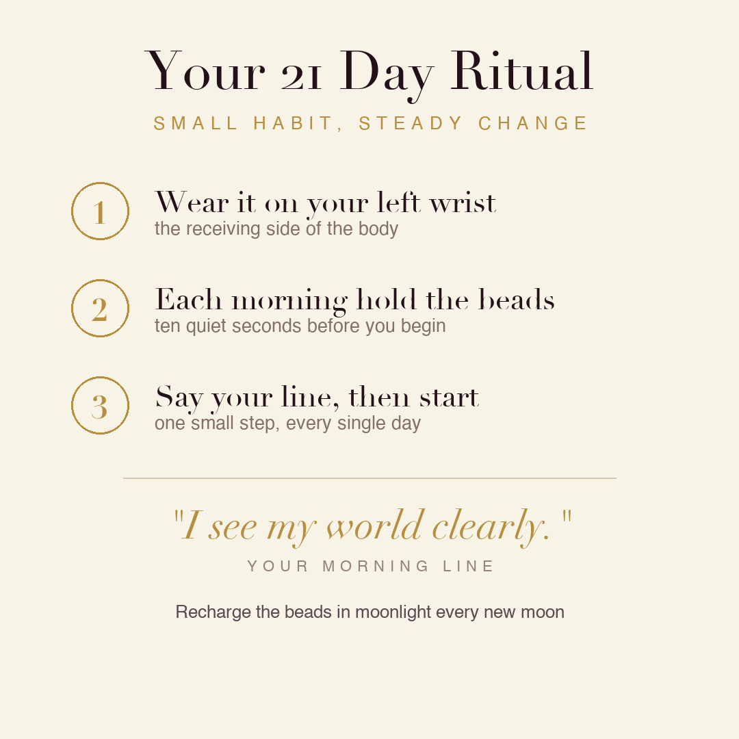 Eyesight Enhancer Bracelet 21 day ritual