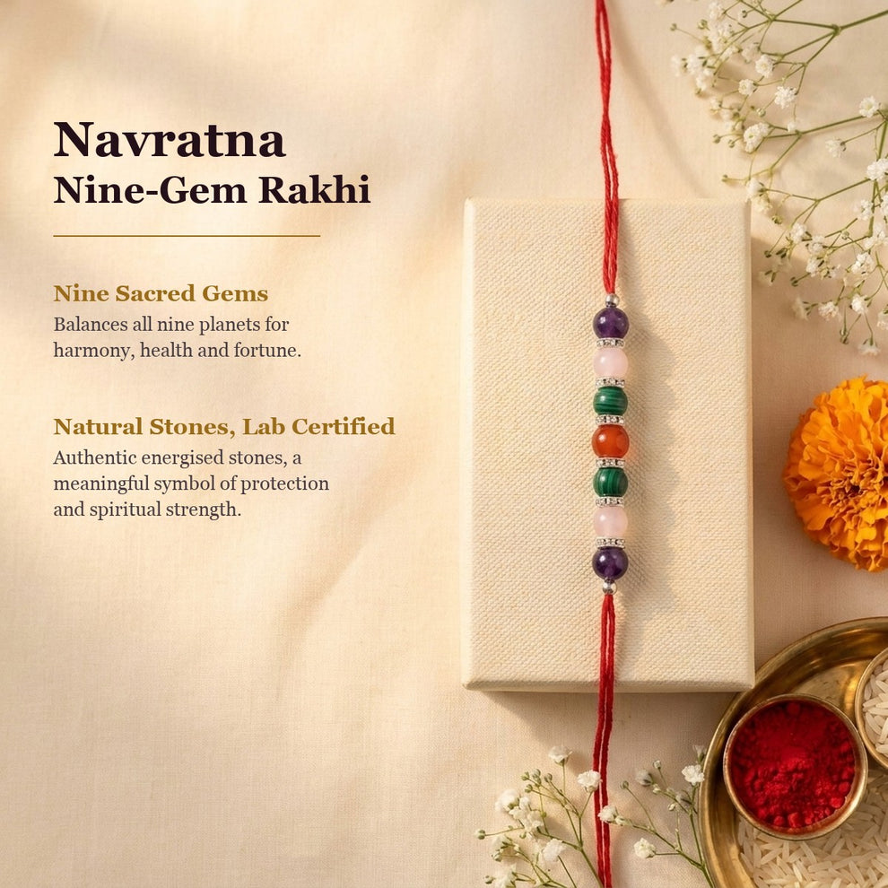 Benefits of Navratna Rakhi