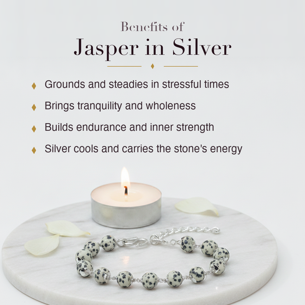 Benefits of Jasper Silver Bracelet