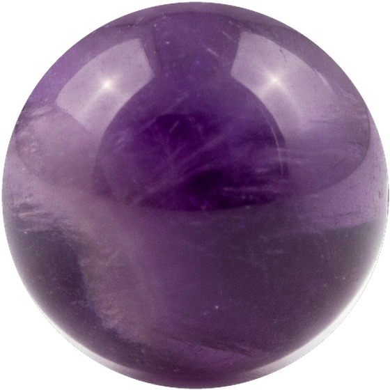 Amethyst bead