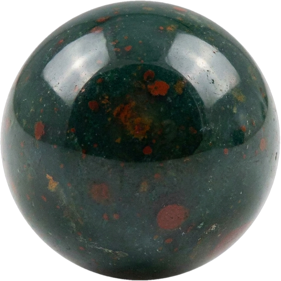 Bloodstone bead