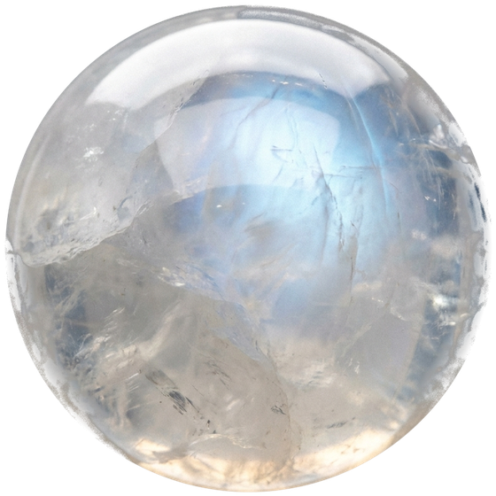 Moonstone bead