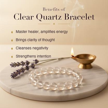 Benefits of Clear Quartz Bracelet