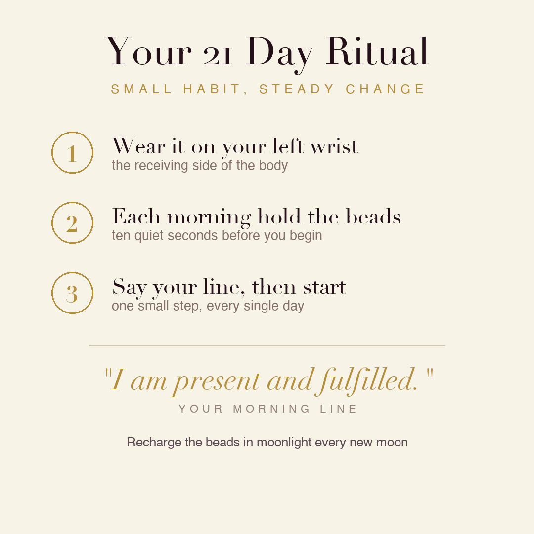Passion & Pleasure Bracelet 21 day ritual