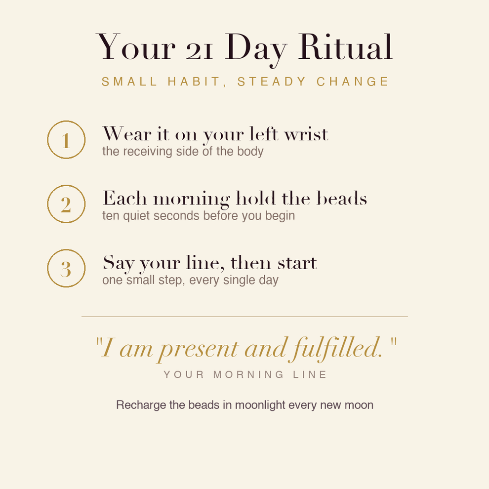 Passion & Pleasure Bracelet 21 day ritual