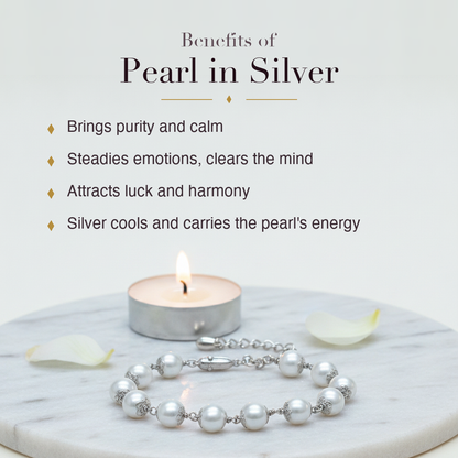 Benefits of Pearl Silver Bracelet