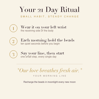 Love Life Attractor Bracelet 21 day ritual
