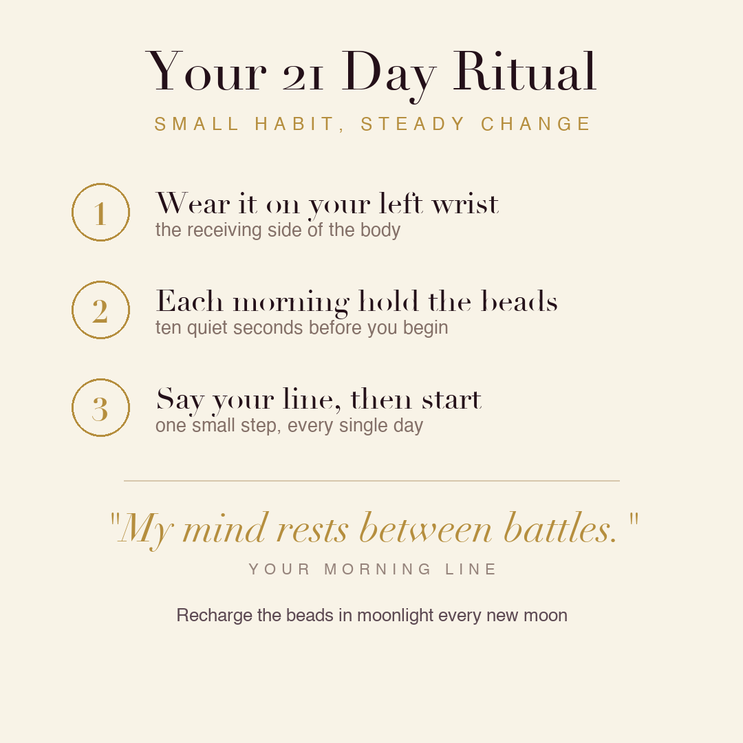 Lawyer's Justice Bracelet 21 day ritual