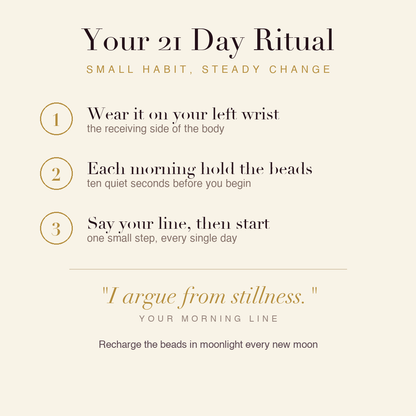 Attorney's Advocate Bracelet 21 day ritual