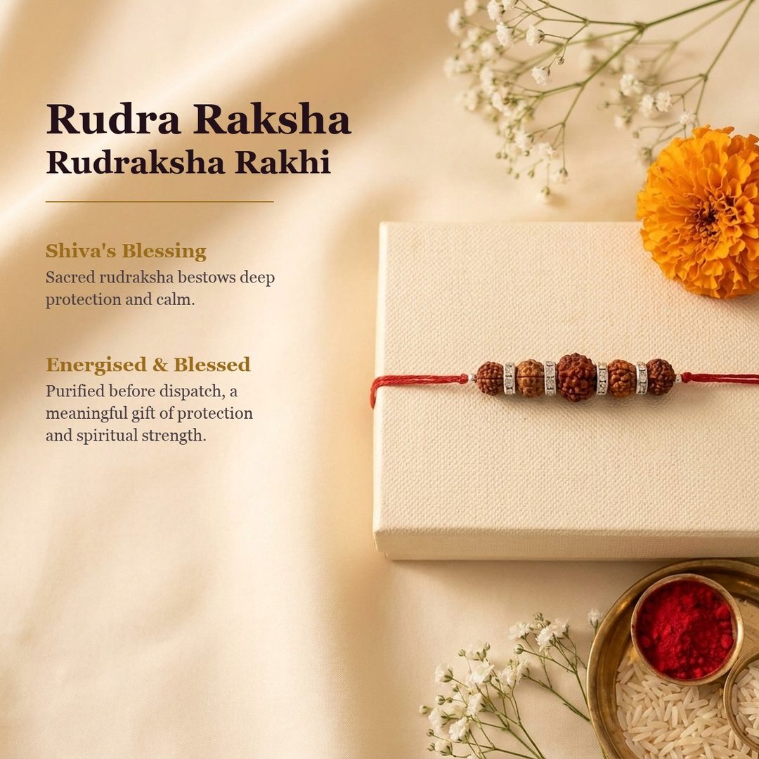 Benefits of Rudra Raksha Rakhi