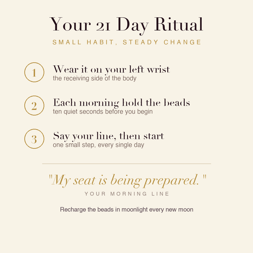 Government Job Success Bracelet 21 day ritual