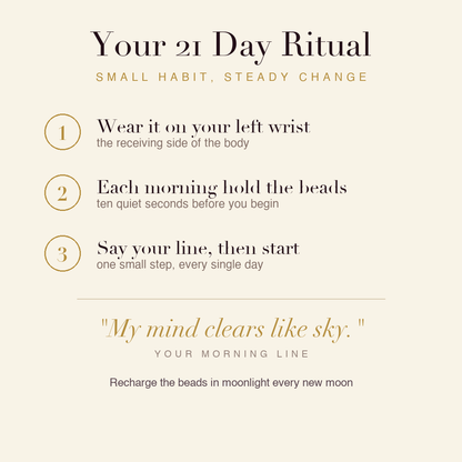 Headache Relief Bracelet 21 day ritual