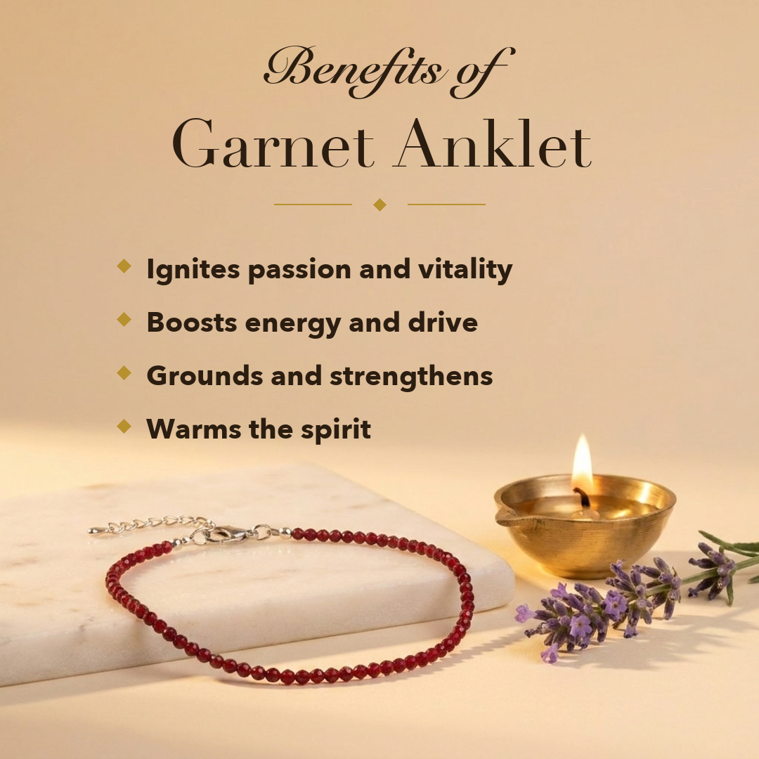 Passion Garnet Anklet benefits