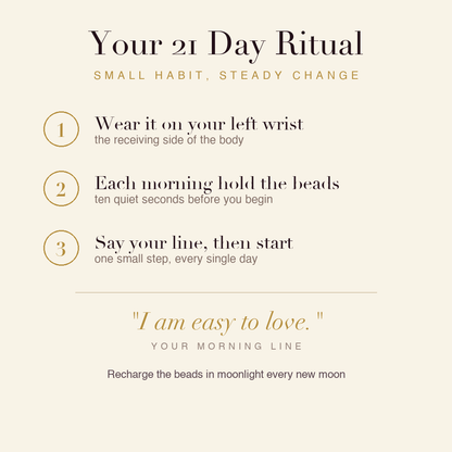 Attract Love Bracelet 21 day ritual