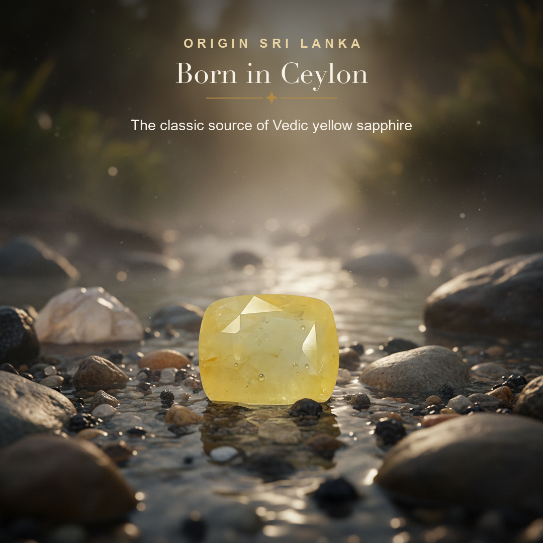 Yellow Sapphire (Pukhraj) — origin story
