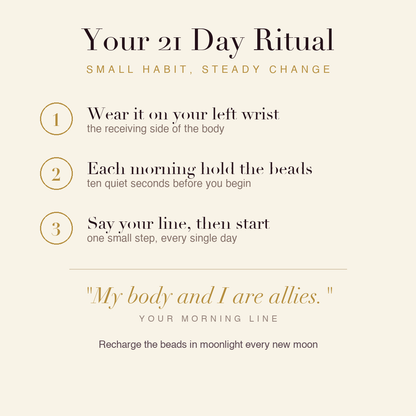 Health & Well-being Bracelet 21 day ritual