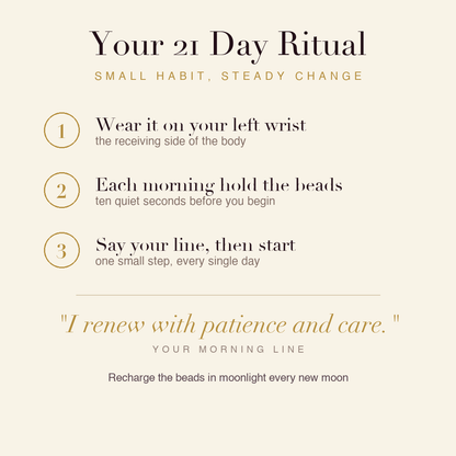 Immunity & Health Bracelet 21 day ritual