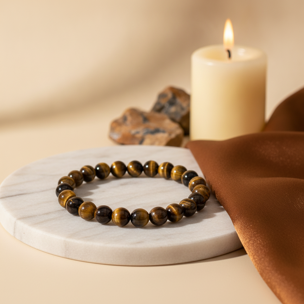Tiger Eye Bracelet — For Brother