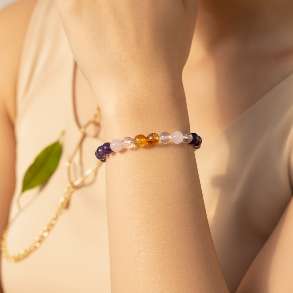 Addiction Recovery Bracelet in use