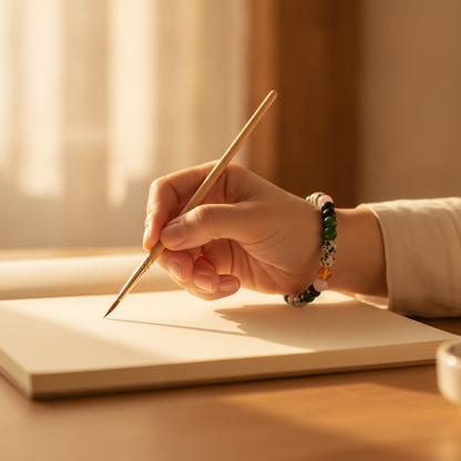 Artist's Talent Bracelet in use