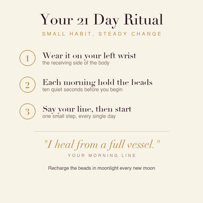 Doctor's Healing Bracelet 21 day ritual