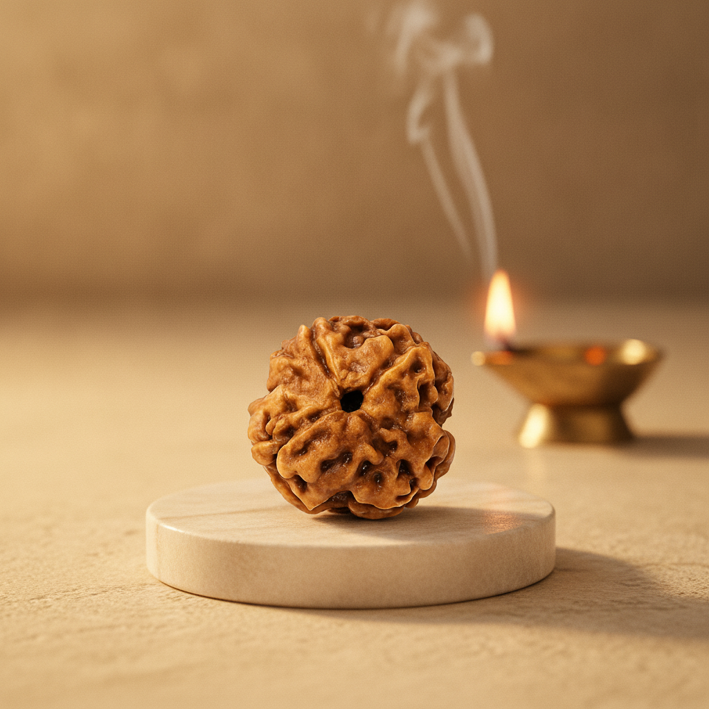4 Mukhi Rudraksha — lifestyle hero