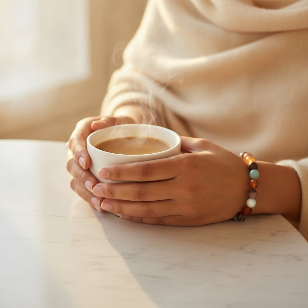 Inner Tide Bracelet worn on wrist