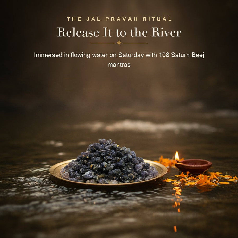 Jal Pravah Iolite - the ritual