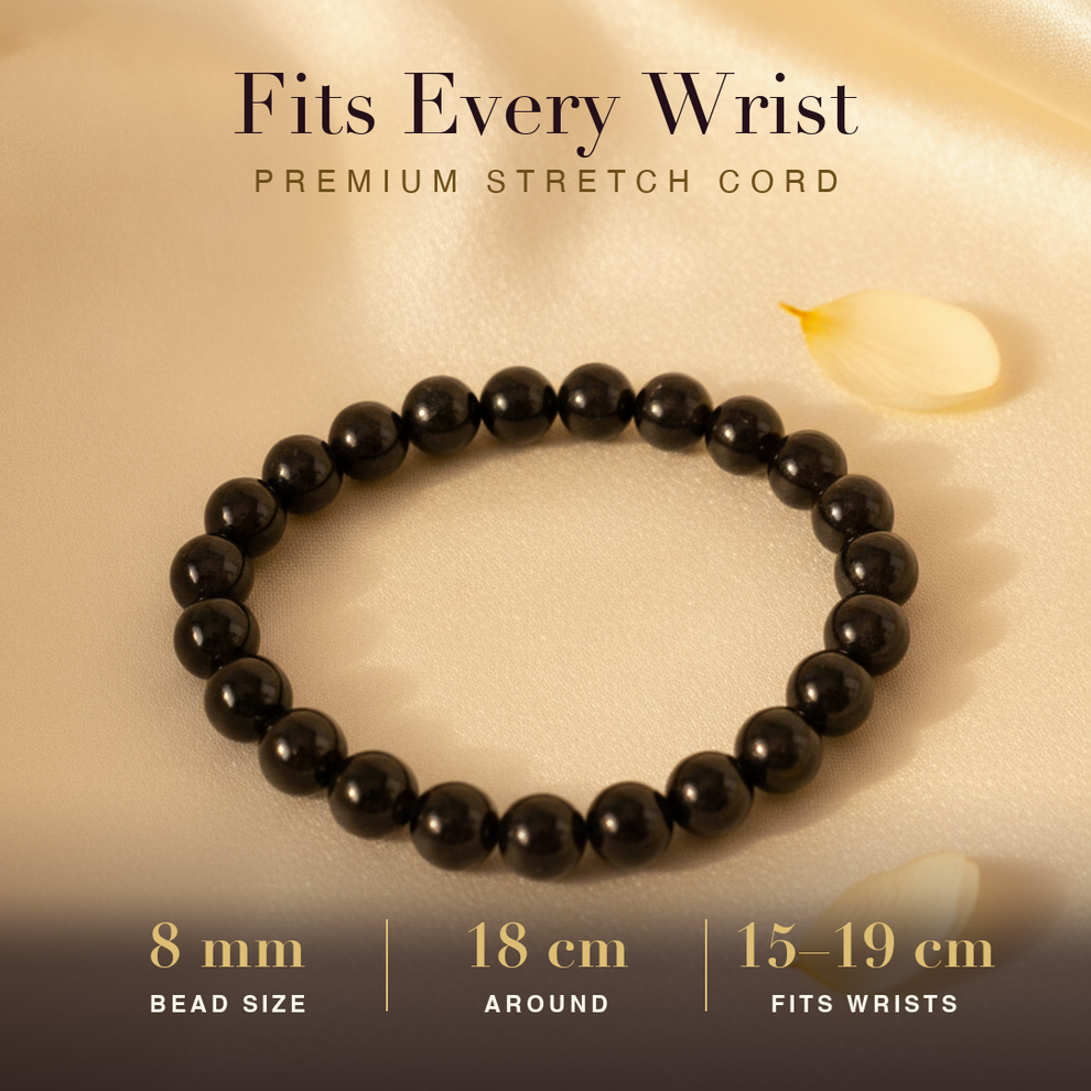 Black Tourmaline Bracelet size and fit