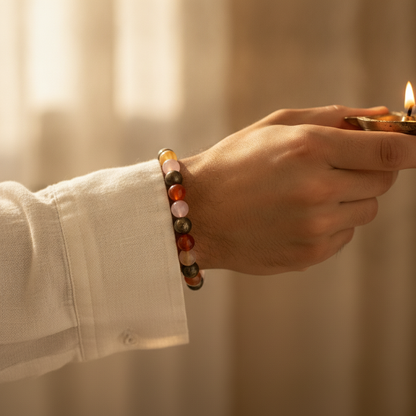 Taurus Bracelet worn on wrist