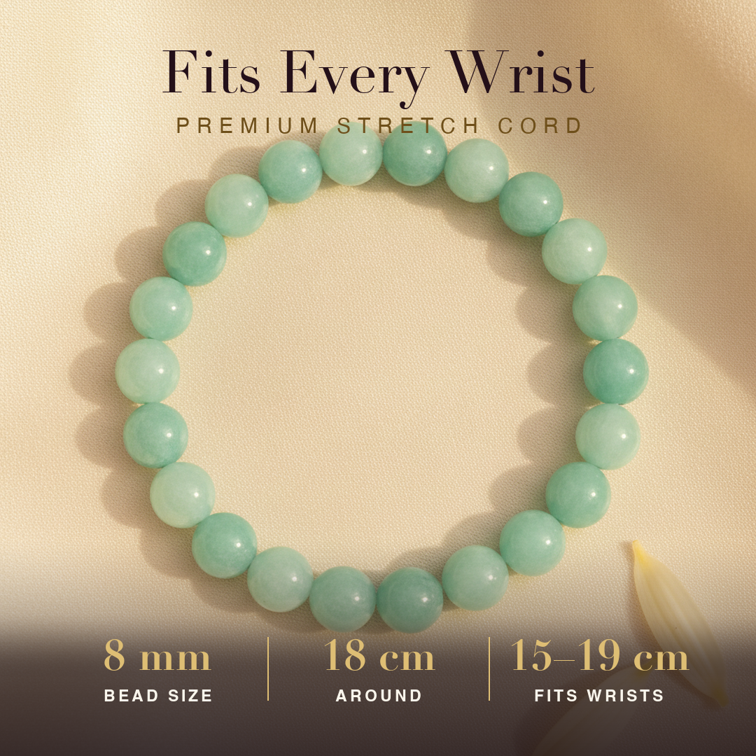 Amazonite Bracelet size and fit