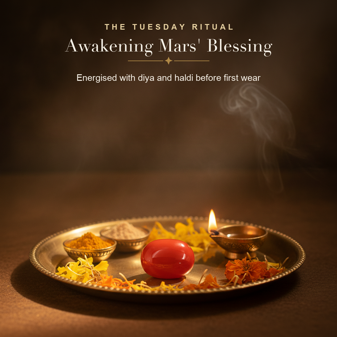 Red Coral (Moonga) — energised ritual