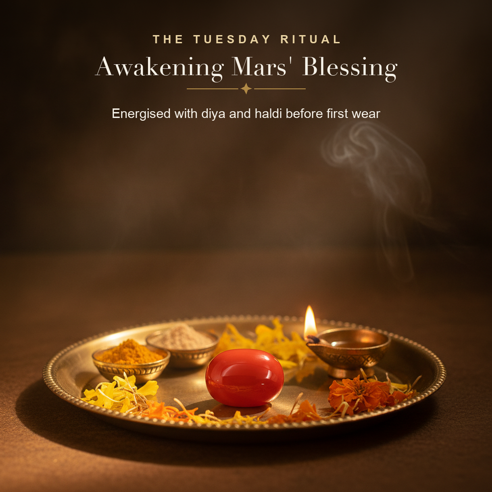 Red Coral (Moonga) — energised ritual