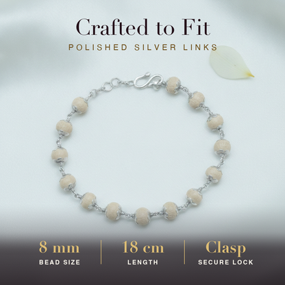 Tulsi Silver Bracelet size and fit