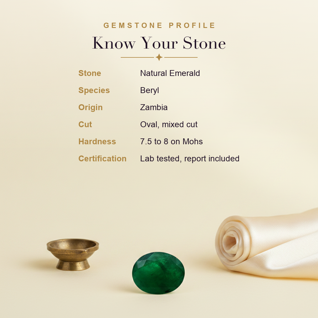 Emerald (Panna) — gemstone profile