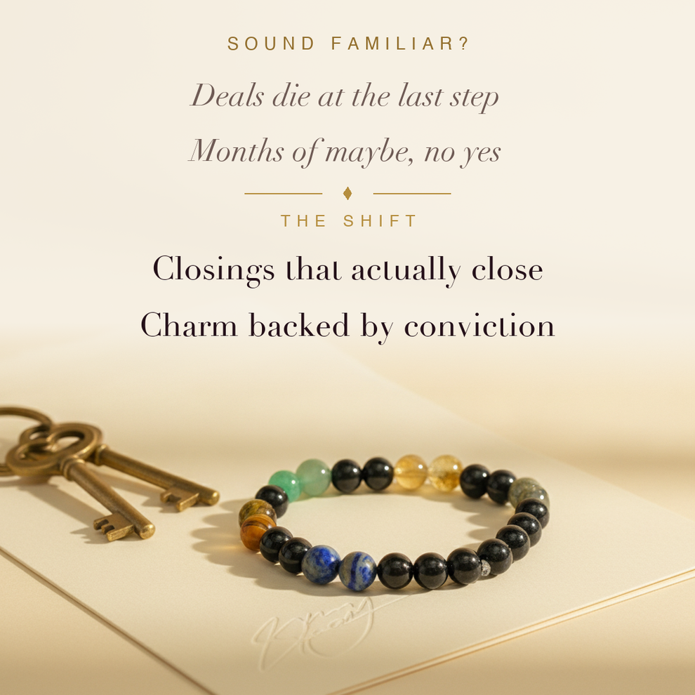 Real Estate Agent's Deal Closer Bracelet the shift