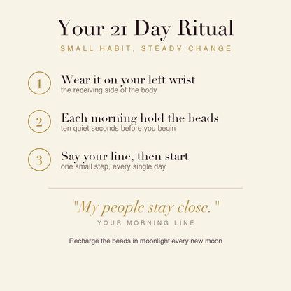 Friendship Bond Bracelet 21 day ritual