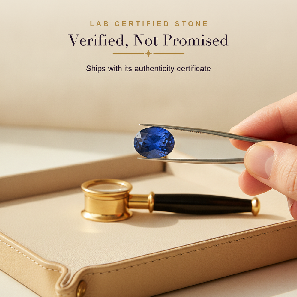 Blue Sapphire (Neelam) — lab certified