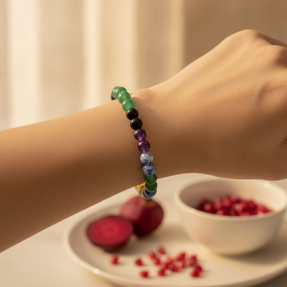 Blood Vitality Bracelet in use