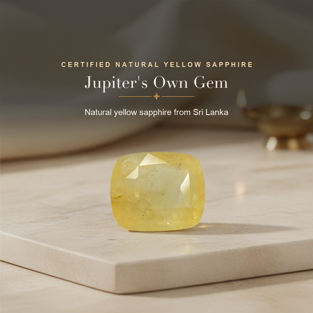 Yellow Sapphire (Pukhraj) — lifestyle hero