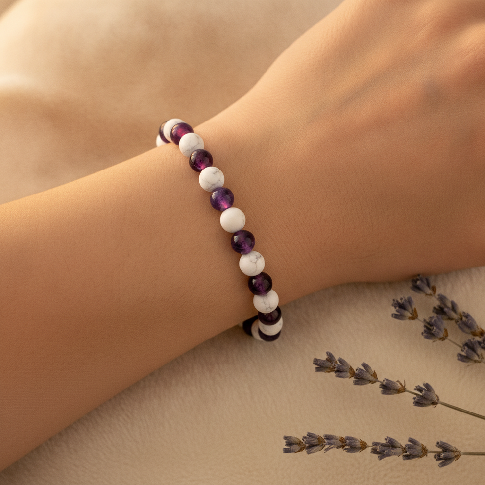 Better Sleep Bracelet in use