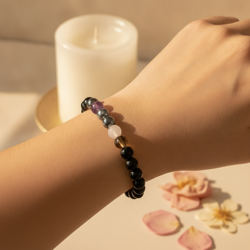 Grief & Loss Comfort Bracelet in use